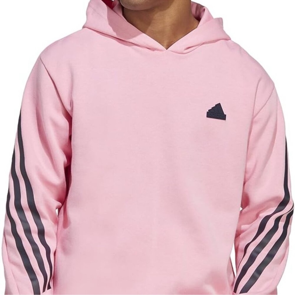 Pink Adidas hoodie - men’s small